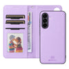 For Samsung Galaxy A56 5G BETOPNICE BN-005 2 in 1 Detachable Imitate Genuine Leather Phone Case(Light Purple)