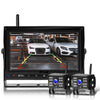 7 Inch Digital Wireless Reversing Image 1080P Video System Truck Monitoring Driving Recorder 2 Division+2 Night Video Camera