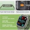 KR06 Waterproof Pedometer Sport Smart Watch, Support Heart Rate / Blood Pressure Monitoring / BT Calling(Black)