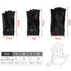 Outdoor Cycling Half Finger Gloves Inflammatory Joint Rehabilitation Silicone Gloves, Size: M(Black)