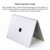 4 in 1 Notebook Shell Protective Film Sticker Set for Microsoft Surface Book 13.5 inch(Silver)