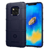 Shockproof Full Coverage Silicone Case for Huawei Mate 20 Pro Protector Cover (Dark Blue)