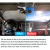 150x80cm Car Double Circle Sun Visor Heat Insulation Sun Protection Sun Block