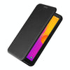 For Alcatel 1B 2022 Carbon Fiber Texture Flip Leather Phone Case(Black)