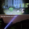 Ultra Bright Rechargeable LED Torch Flashlight