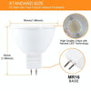 MR16-6LED 5W 2835COB LED Spotlight, AC12-18V DC12-24V (Warm White)