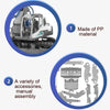 Children DIY Assembly Engineering Fleet Hydraulic Power Crawler Toy(Excavator)