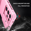 For Samsung Galaxy S25 Ultra 5G Stereoscopic Holder Sliding Camshield Phone Case(Pink)