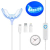 Wire-Controlled 25min Timing 16LED Teeth Whitening Device Dental Bleaching System(White)