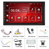 A2769 7 Inch Android Navigation WIFI Version 2+16G Vehicle Machine Central Control Large Screen, Spec: Standard+12Lights Camera