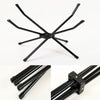 MT-FF001 Outdoor Wild Aluminum Alloy Firewood Rack Portable Folding Firewood Storage Frame(Green)