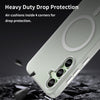 For Samsung Galaxy S24 FE 5G MagSafe Frosted Translucent TPU + PC Full Coverage Phone Case(White)