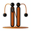 H8015 Counting Rope Skipping Sports Smart Steel Wire Skipping Rope For Women, Specification: Dual-use (Orange)