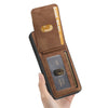 For Samsung Galaxy S23+ 5G Retro Splitable Magnetic Stand Card Bag Leather Phone Case(Brown)
