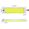 2 PCS ZS-3346 DC24V High Bright 105 COB Lamp Beads Car Dome Light Cabin Light Bar