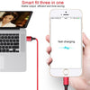 For iPhone / Apple Watch 2 In 1 8 Pin + Magnetic Charging Base Multi-function Charging Cable, Length: 1m(Red)