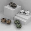 Siamese Massage Ball Fingertip Spinner Toy Decompression Artifact(Bronze)