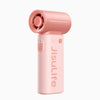 JisuLife High Speed Handheld Small Fan Mini Portable USB Rechargeable Desktop Cooling Electric Fan, Battery Capacity: 5000mAh(Pink)