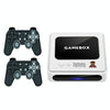 GD10 128G Built-In 40000+ Games Dual System Set-Top Box 3D Home 4K HD  TV Game Console Box AU Plug(White)