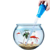 Mini Aquarium Siphon Cleaner Pump - Green