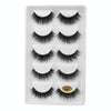 ShiDiShangPin 5 Pairs Mink Fake Eyelashes With Tweezers(G601)