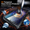 For Samsung Galaxy S25 Ultra 5G Tempered Glass MagSafe Phone Case(Black)