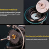 Metal Spinning Wheel CNC Rocker Throwing Rod Fish Wheel, Style: DK4000 (EVA Grip)