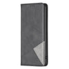 For Samsung Galaxy A56 5G Rhombus Texture Magnetic Leather Phone Case(Black)