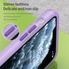 For iPhone 11 Pro Max MagSafe Frosted Translucent TPU + PC Full Coverage Phone Case(Dark Purple)