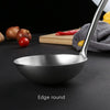 304 Stainless Steel Kitchen Equipment Thickened Hollow Handle Cooking Tool, Style: Slotted Spoon