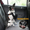 Medium Large Dog Pet Safety Rope Pet Car Seat Belt(Gray)