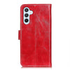 For Samsung Galaxy A36 5G Retro Crazy Horse Texture Leather Phone Case(Red)