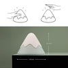 Snow Mountain Night Light Atmosphere Lamp Creative Bedside LED Lamp(Gray)