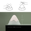 Snow Mountain Night Light Atmosphere Lamp Creative Bedside LED Lamp(Green)