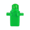 10 PCS B8.3 0.2W DC12V Wedge Instrument Panel COB LED Light Dashboard Gauge Cluster Indicator Lamp Bulb (Green Light)