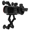 HAMTOD Little One Car Gravity Invisible Telescopic Mobile Phone Mount Holder (Black)