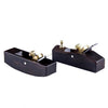 Ebony Mini Planer Leather Trimming Tool, Style:Arc Bottom Planer