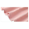 Summer Girls Cotton Sleeveless Backless Bow-knot Pleated Dress, Kid Size:100cm(Pink)