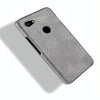 Shockproof Litchi Texture PC + PU Case for Google Pixel 3a XL(Gray)