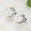 Pearl Earrings Jewelry S925 Sterling Silver Earrings
