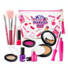 11pcs/set Girls Simulation Dressing Makeup Box Play House Non-toxic Cosmetics Set, Style: Beautiful Makeup Bag 1164