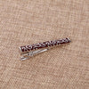 Brass Polished Gum Pattern Business Men Tie Clip, Color: Black White Violin