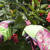 Gardening Stab Resistant Print Sleeve Wrist Extended Gloves(Green)