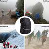 Reflective Light Waterproof Dustproof Backpack Rain Cover Portable Ultralight Shoulder Bag Protect Cover, Size:XS(Black)