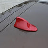 Universal Car Antenna Aerial Shark Fin Radio Signal For Auto SUV Truck Van(Red)