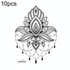 10 PCS Waterproof Arm Chest Scar Tattoo Sticker(Al-010)