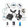 Car Sockets Car Cigarette Lighter Adapter Splitter Set 2 USB Car Charger 12V / 24V Car Styling Accessories Interior Parts