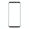 For Galaxy S9+ Front Screen Outer Glass Lens(Black)