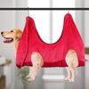 Pet Grooming Hammock, Small 25cm, Red, For Cats & Dogs