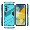 For Samsung Galaxy A26 5G Punk Armor 2 in 1 PC + TPU Shockproof Phone Case with Invisible Holder(Blue)
